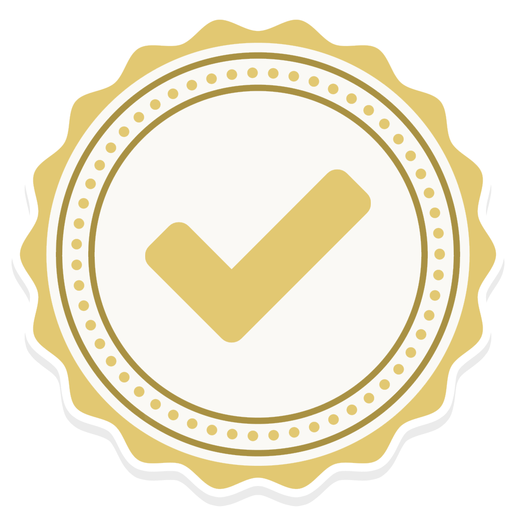Badge de certificat de réussite
